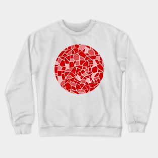 Mosaico Gaudi Rojo Crewneck Sweatshirt